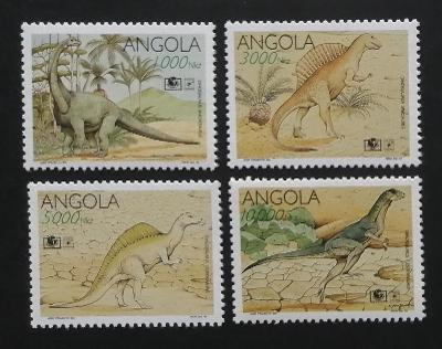 Angola 1994 Mi.964-7 5,5€ Dinosauři, pravěká fauna