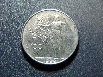 Itálie 50 Lire 1992 malá mince XF č33316 