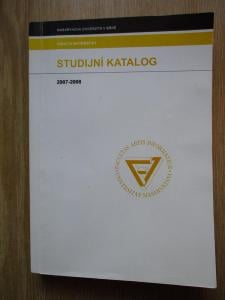 Studijní katalog Fakulty informatiky Masarykovy univerzity 2007-2008