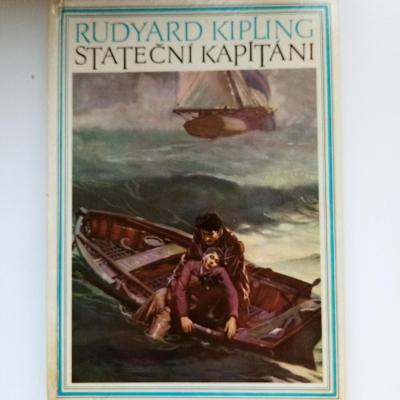 kniha Stateční kapitáni / R. Kipling + Z. Burian!