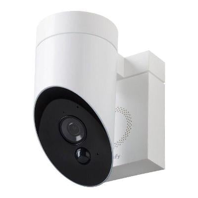 Venkovní kamera s integrovanou sirénou SOMFY 1870396 Full HD, bílá