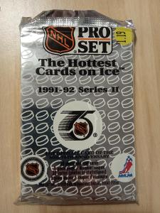 Balíček hokejových karet NHL - Proset 91/92 série 2
