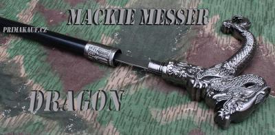 Hůl vycházková Mackie-messer Drak - skrytý meč