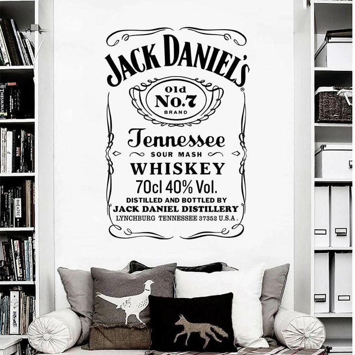 American Whiskey - samolepka na zeď Tennessee Whisky - Sběratelství