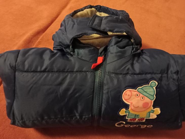 George, Peppa Pig, 104/110, zimní bunda - Oblečení pro děti