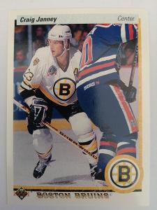 Craig Janney #234 Boston Bruins 1990/1991 Upper Deck