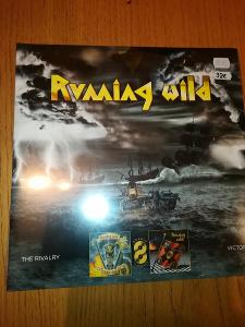 Prodám Double LP Running Wild - The Rivalry/Victory