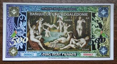 Newdgaledonie - 500 franků