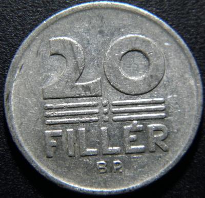 Maďarsko 20 Fillér 1985BP XF č29822