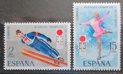 Španělsko 1972 ZOH Sapporo Mi# 1969-70 2155