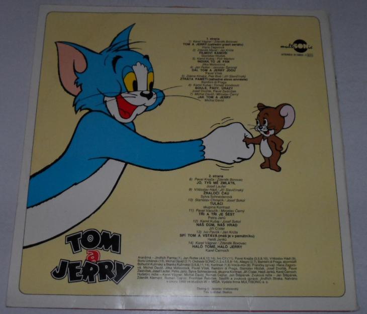 Tom a Jerry ZAGOROVÁ VITEK SCHNEIDEROVÁ MOLAVCOVÁ ČERNOCH JANKŮ Heidi