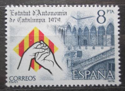 Španělsko 1979 Autonomie Katalánska Mi# 2438 2171