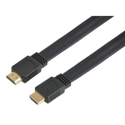 Kvalitní plochý ohebný kabel HDMI / HDMI 0,5m