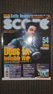 Herní časopis SCORE 119 // SCORE leden 2004 // velmi zachovalý