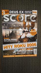 Herní časopis SCORE 144 // SCORE Únor 2006 // velmi zachovalý