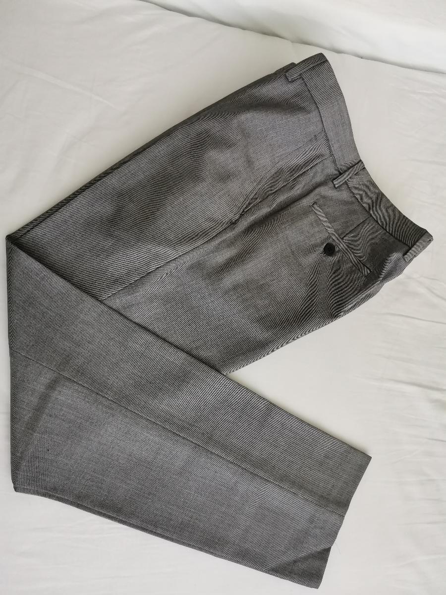 NOVÉ luxusné príjemné nohavice Cedarwood State slim fit S SUPER CENA - Pánske oblečenie