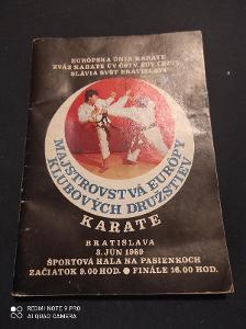 Karate Bratislava  1989 Majstrovstvá Európs Klubových družstiev 