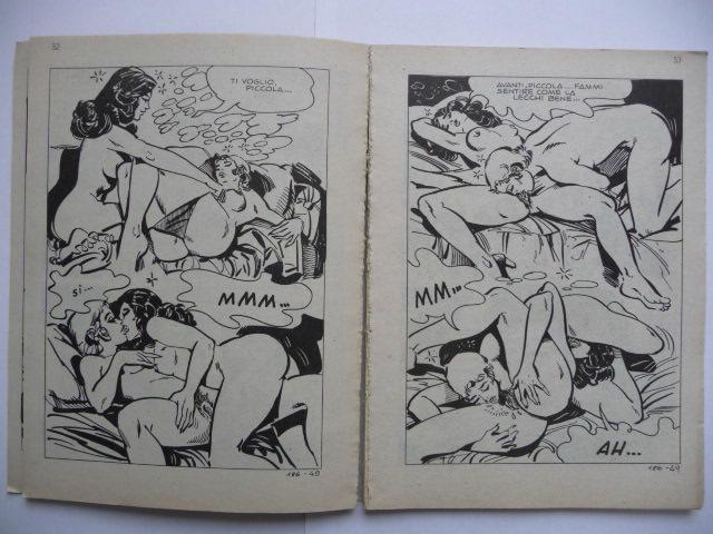 Kniha - Attualitá Nera - Nr.186. - Italský Porno komiks - z roku 1986