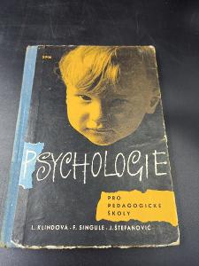 Kniha - Psychologie pro pedagogické školy 1965/192 str...(12888)