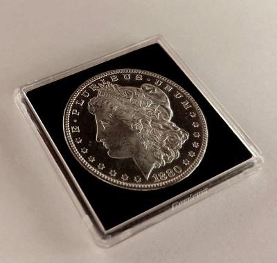 USA 1 Dollar 1880-S PROOF Ag mince stříbro 