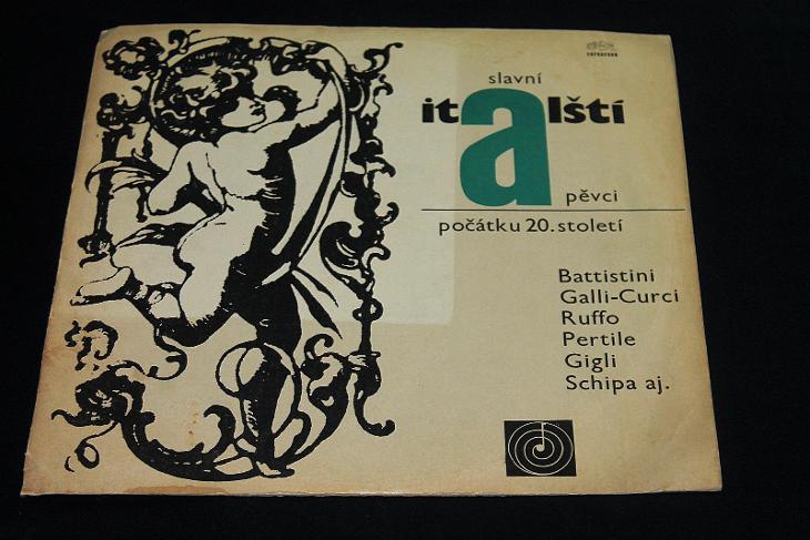 LP - Various ‎- Slavní Italští Pěvci Počátku 20.Století  (d24) - Hudba