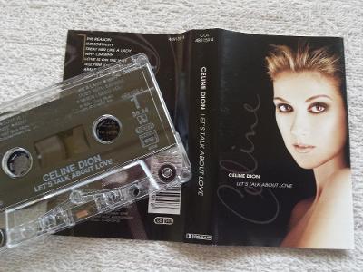 Audio Kazeta DION Celine Lets talk about love 1997 Columbia Holland