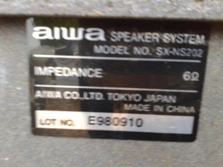 2x repro AIWA - Elektro