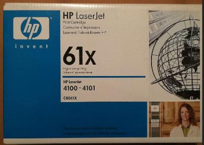 HP C8061X, 61X originální toner 10000 stran (3+1 zdarma)