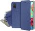 Flipové modré magnetické polohovacie púzdro pre Samsung Galaxy A51 - undefined