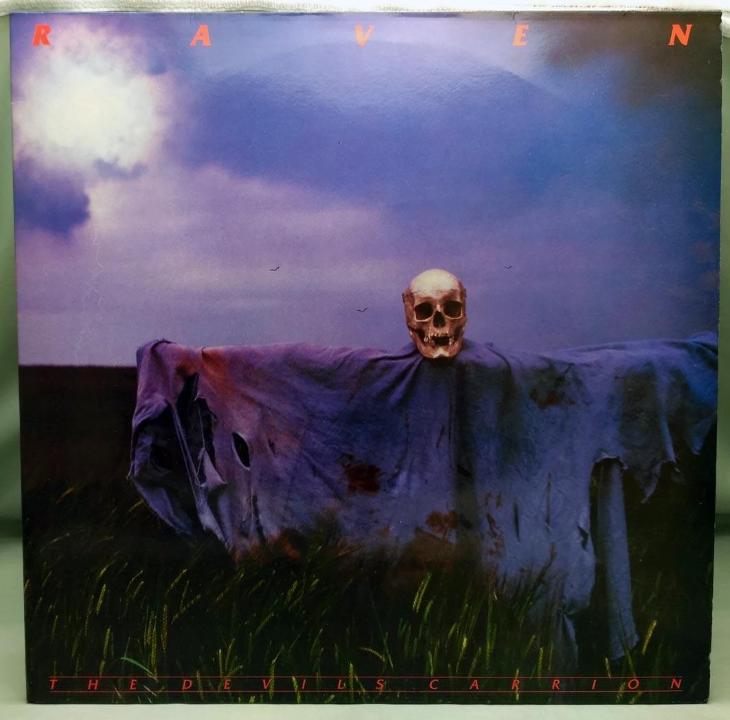 Raven ‎– The Devil's Carrion 1985 UK Vinyl 2LP 1.press