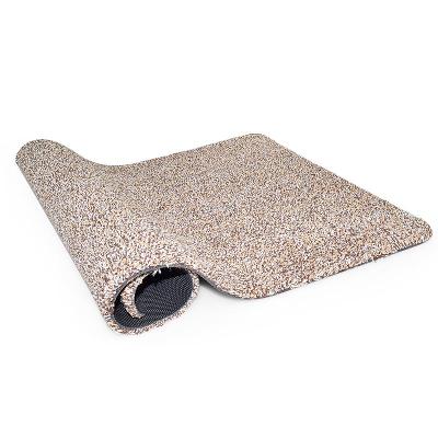 Clean step mat vysoce účinná absorbční rohožka hnedá