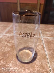Stará pivní sklenice Hotel Apollo K2 5dl / Rare!!!