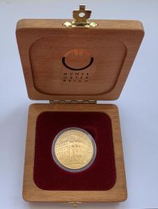 Zlatá mince - Rakousko 100 € - Vídeň 2007 - Linke Wienzeile