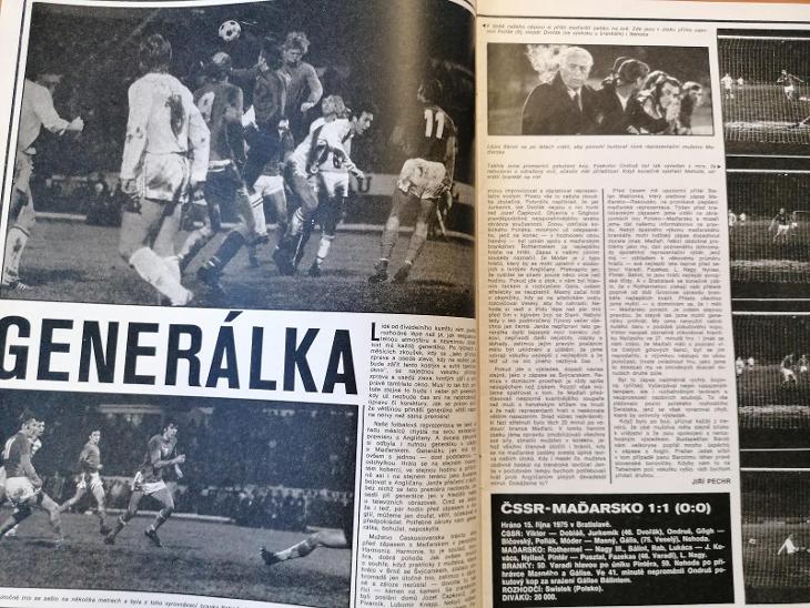 Časopis Stadión 1975 /44, FC Zurich