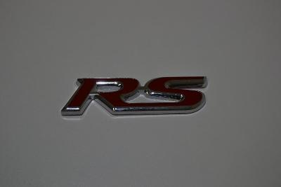 Plastický nápis na auto - samolepka - RS
