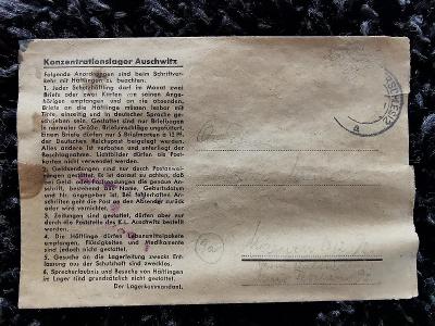 Pošta z Osvětimi r. 1943 - L5