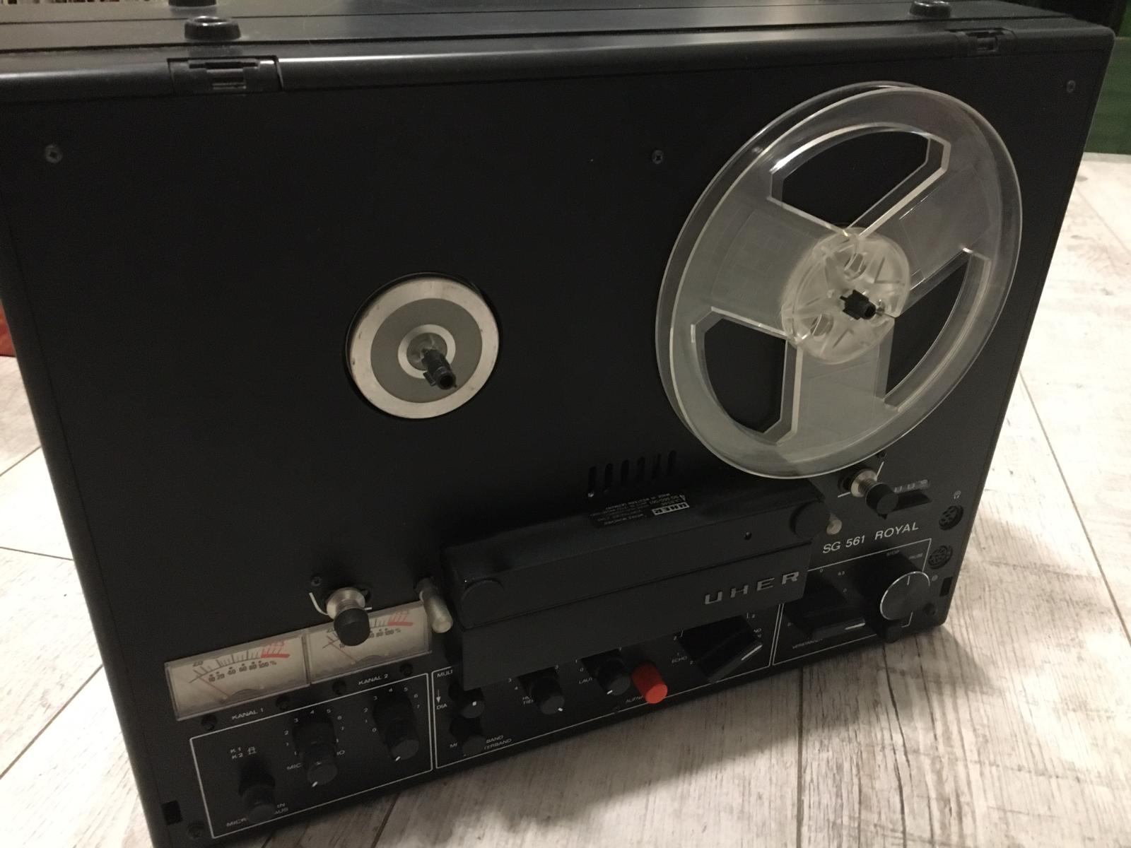 UHER SG - 562 Royal REEL TO REEL TAPE RECORDING MACHINE WORKING