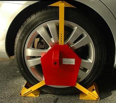 auto botička - autoblock -  mechanické zabezpečení pro osobní vozy