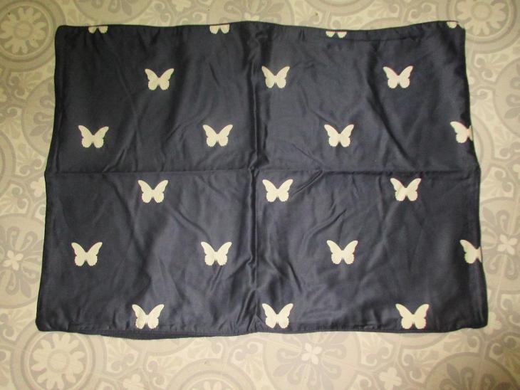 ložní povlečení modré s motyli   DORMEO - Bytový textil