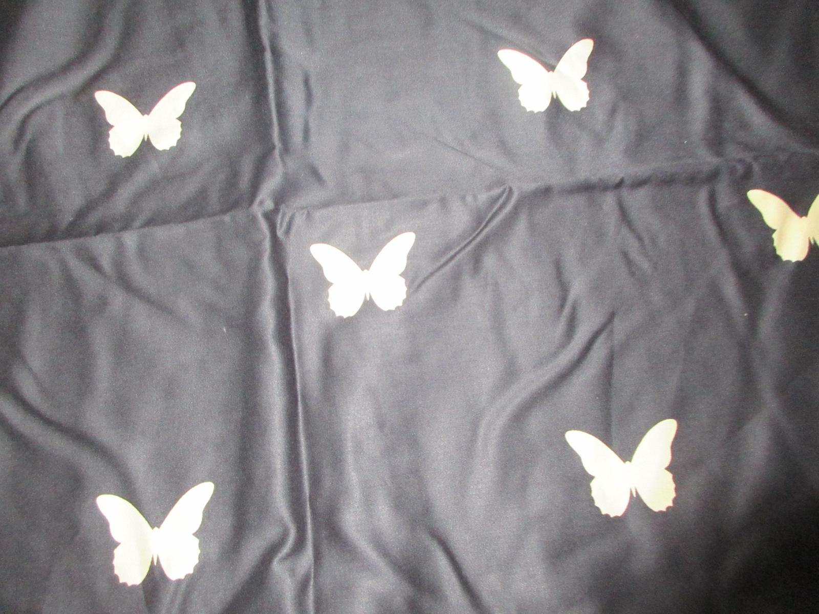ložní povlečení modré s motyli   DORMEO - Bytový textil