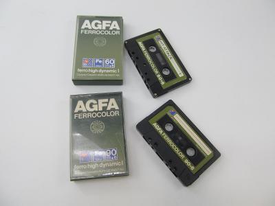 Audio Kazeta AGFA Ferro Color Dynamic 1. 90+6 ( 2 kusy) asi Pink Floyd