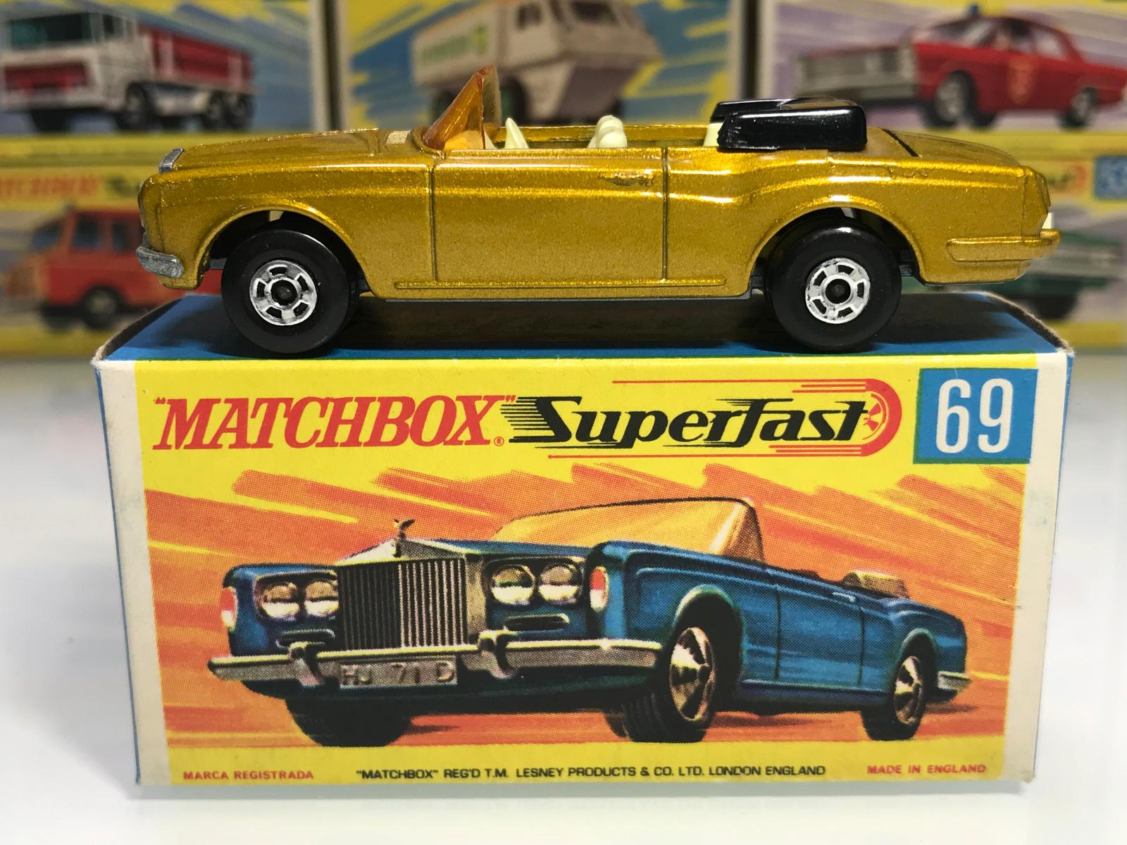 Matchbox Superfast SF-69 Rolls-Royce Silver Shadow Coupe England