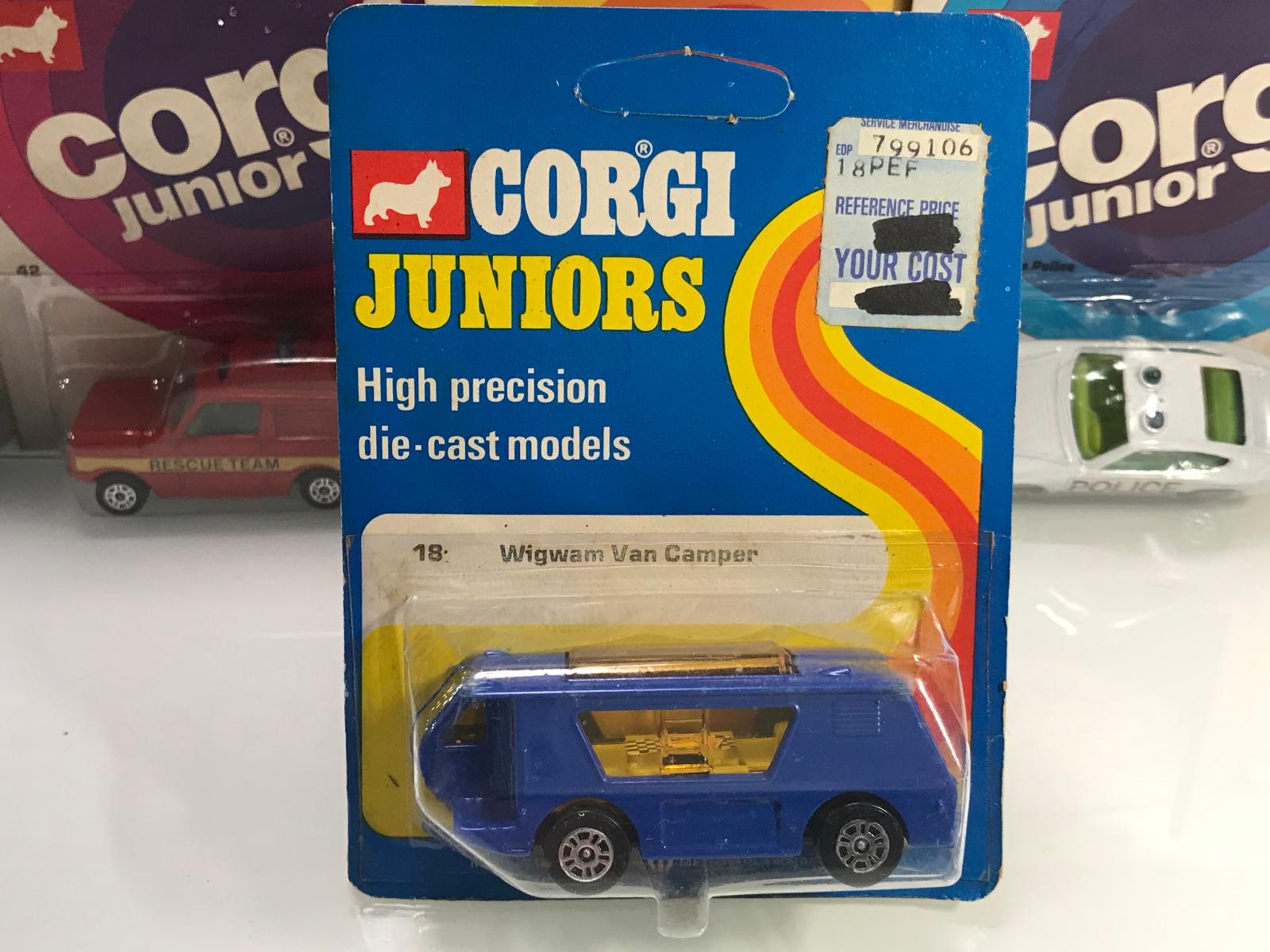 Corgi juniors deals wigwam van camper