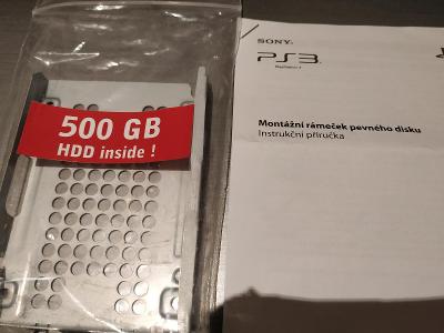 Rámeček na HDD PS3