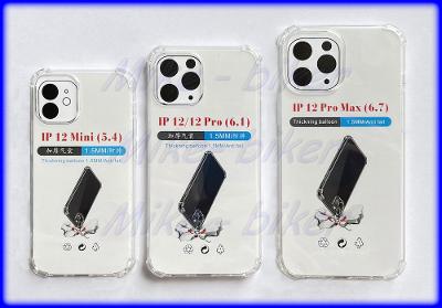 iPhone 12 Mini, 12, 12Pro a 12 Pro Max profi transparent pouzdro TOP!
