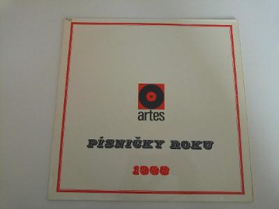 Písničky Roku 1968 -špič. Stav- Artes Switzerland 1973 - LP Kompilace