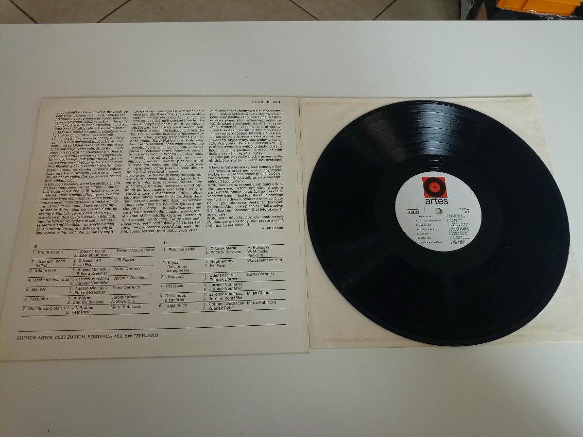 Písničky Roku 1968 - Top Stav - Artes Switzerland 1973 - LP Kompilace - Hudba