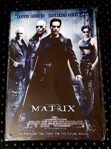Plechová cedule - retro - film - Matrix