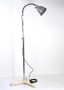 Podlahová stojací lampa, reflektor, 1940ca
