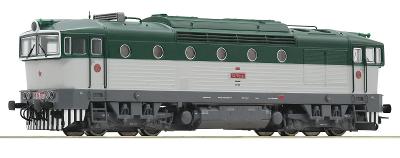 Dieselová lokomotiva Brejlovec T478.3 ČSD H0 zvuková DCC  Roco